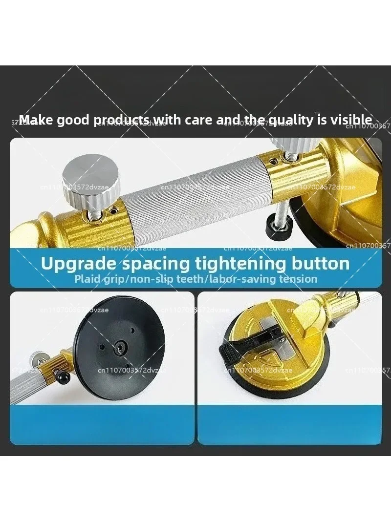 Marble Quartz Stone Countertop Tensioner Rock Slab Tile Patchwork Leveling Suction Cup Strong Seamless Splicing Tool