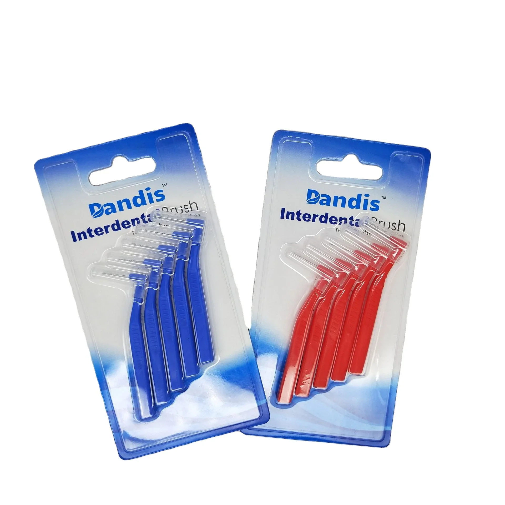 5 قطعة/المجموعة/مجموعة من فرش الأسنان لتقويم الأسنان للبالغين على شكل حرف L وفرشاة الأسنان المعتمدة #1