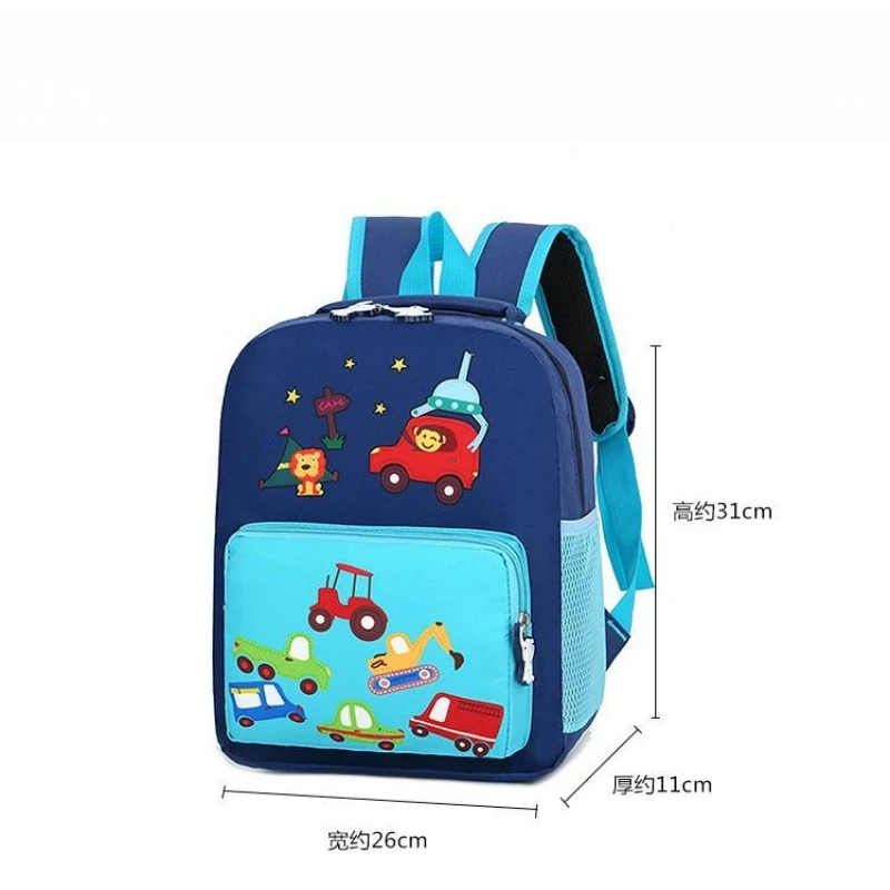 New Children School Bags for Boy Girls Baby Child Backpacks Kindergarten Cartoon Cars Toddle Kids Backpack for 2-6 years