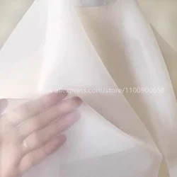 5M. Encrypt Thicken Matt Organza Fabric Satin Wedding Dress Fabric Designer Style Fabric.organza Lace Fabric 2025 High Quality
