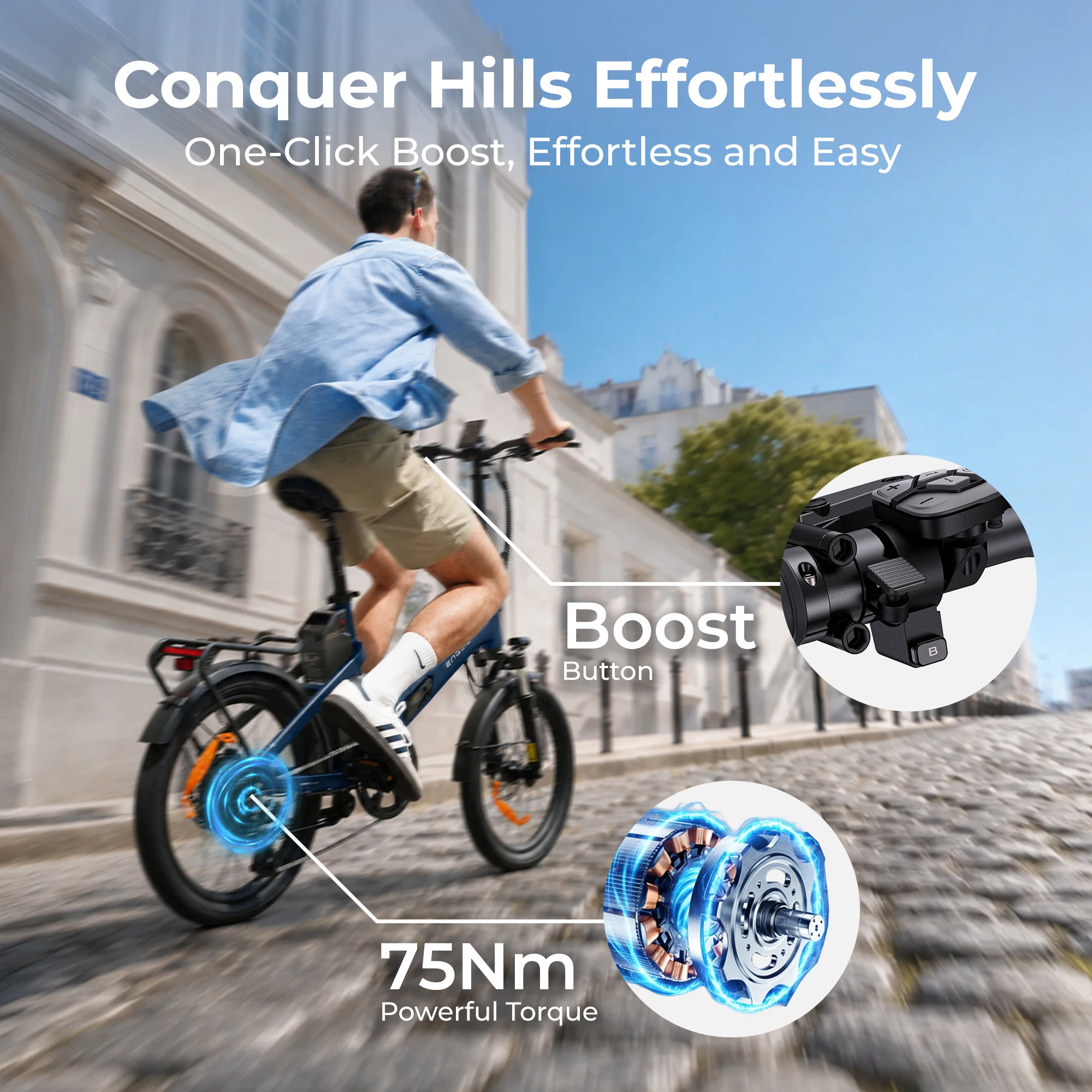 EU ITA Warehouse 20 Inch Fat Tire 48V 250W 15Ah Full Suspension Fatbike Hydraulic Brake Electric Foldable City Bike