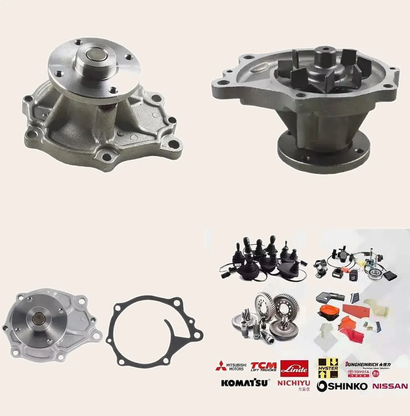 

Forklift Spare Parts K25 K21 K15 Water Pump High Quality Replacement 21010-FU425