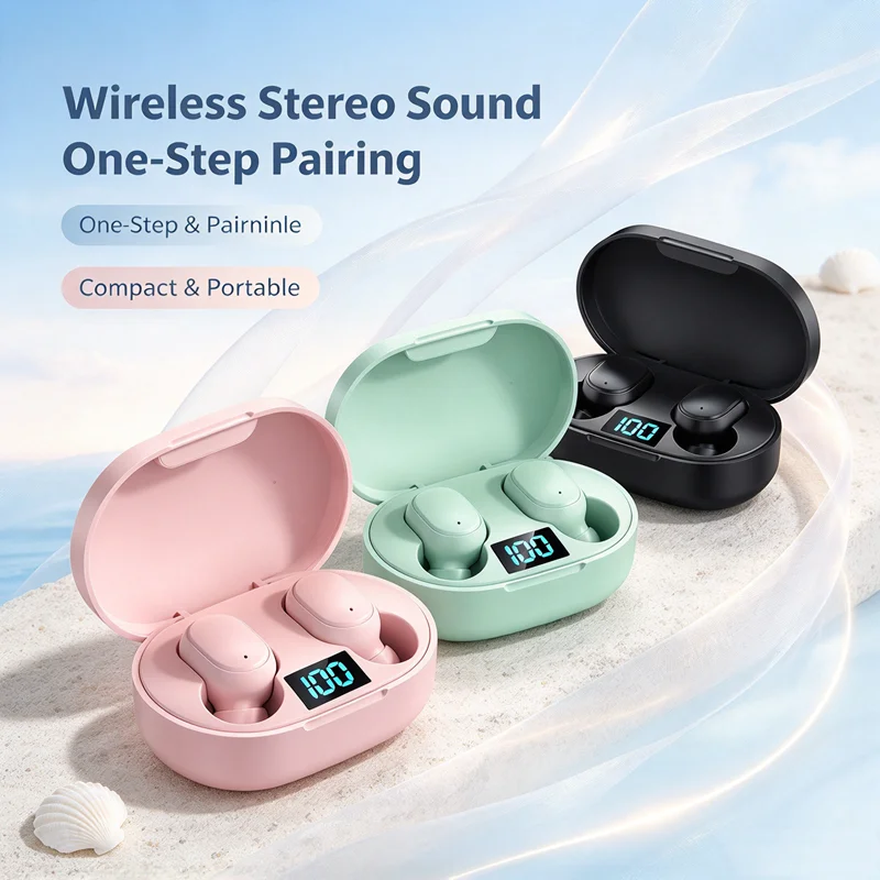 Wireless Earbuds Tws - Беспроводные Bluetooth-наушники TWS E6S, гарнитура с