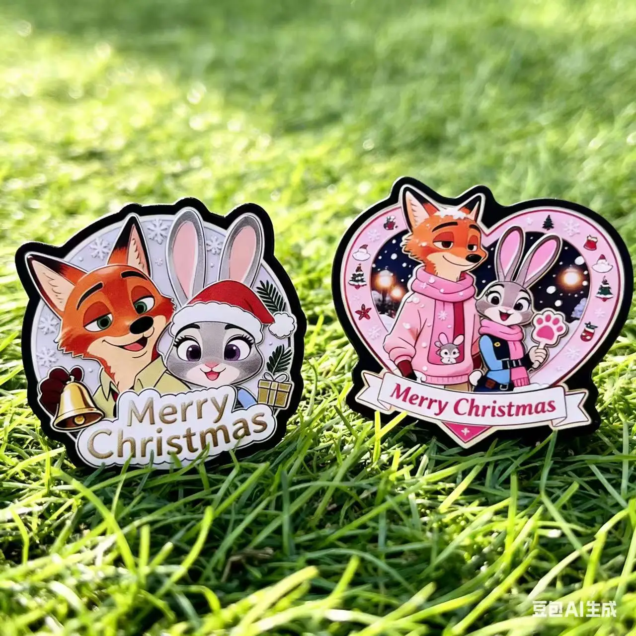 ملصقات ثلاجة مغناطيسية من الأكريليك فروزن 2، تصميم نيك وجودي عالي الجودة لتزيين المنزل والمطبخ والمكتب المغناطيسي