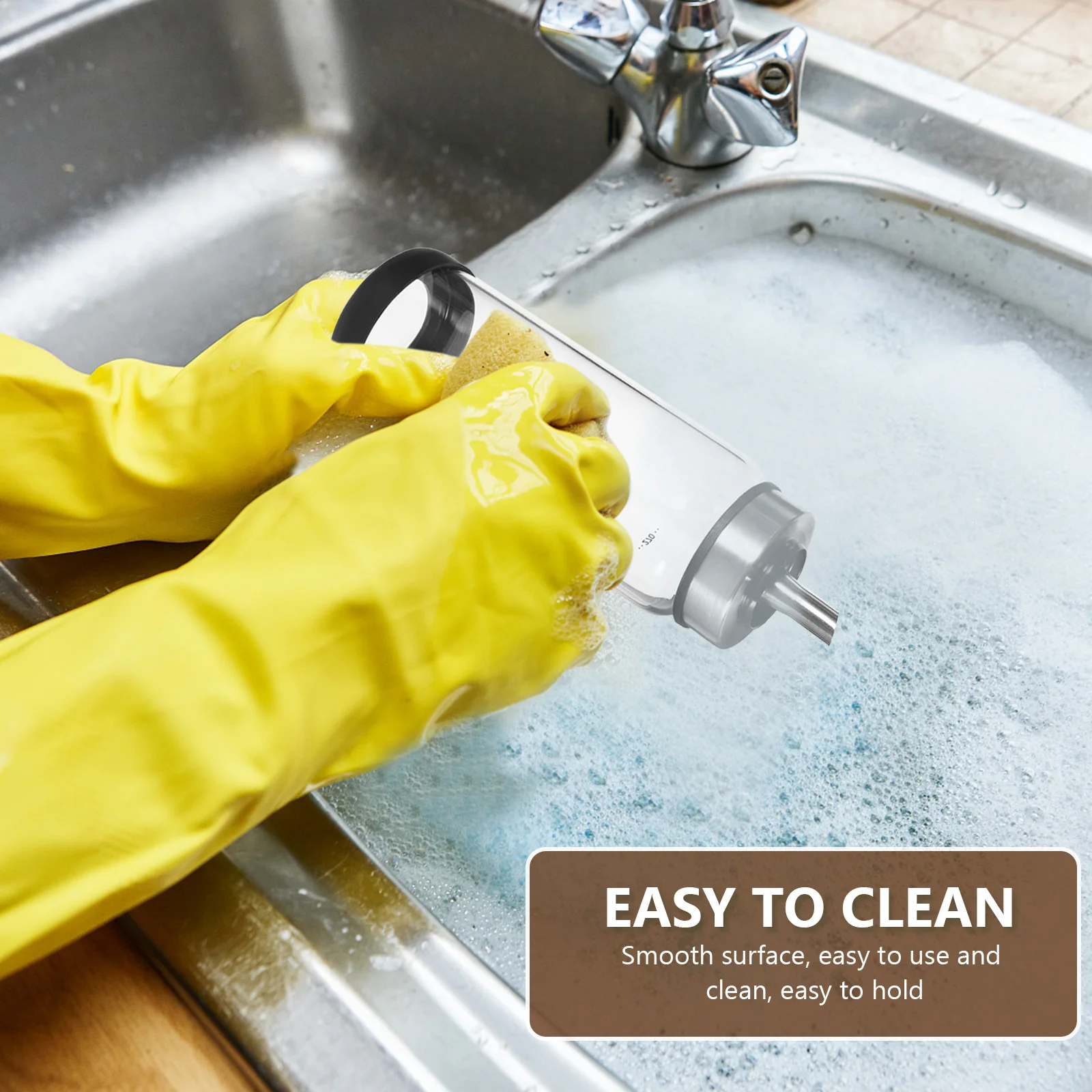 

1Pcs Long Service Time Stainless Steel Oil Bottle Easy to Carry Widely Used for Olive Oil Vinegar Seasoning Household