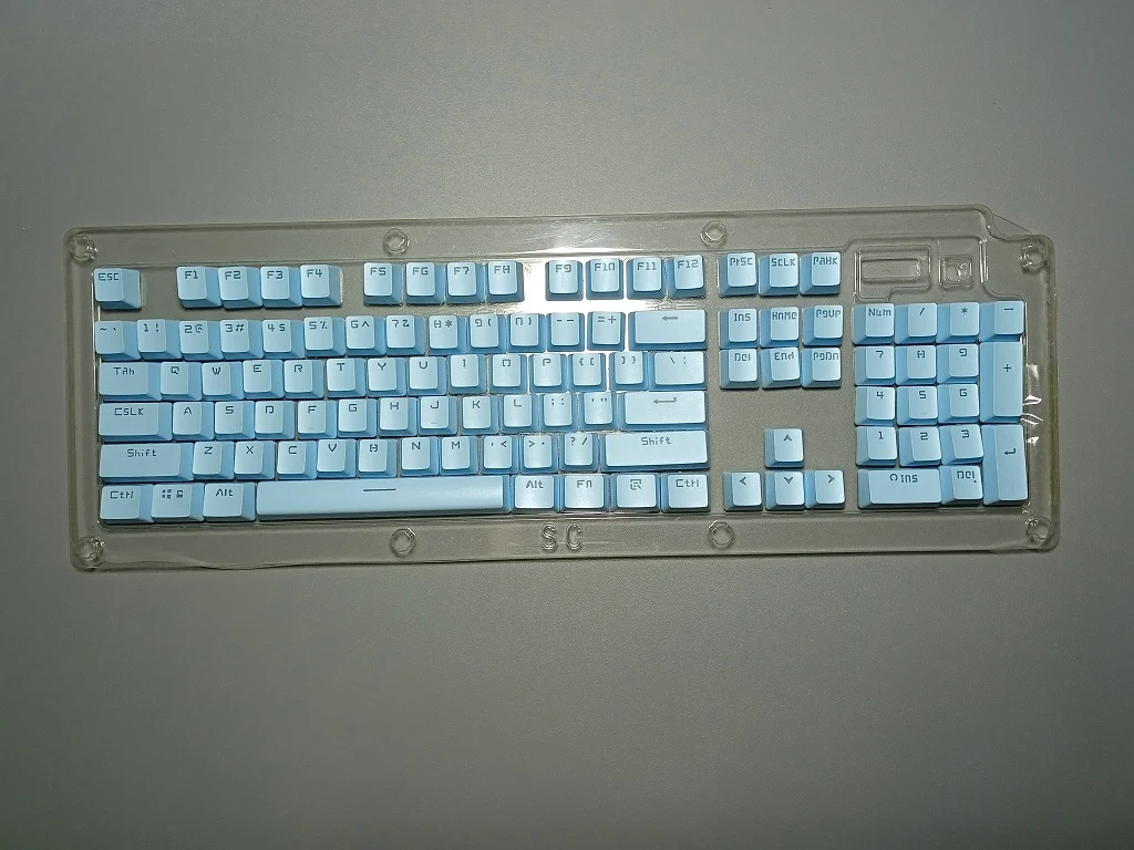 Przezroczysta nakładka na klawisze Corsair PBT do K70 K65 K68 K63 K95 K100