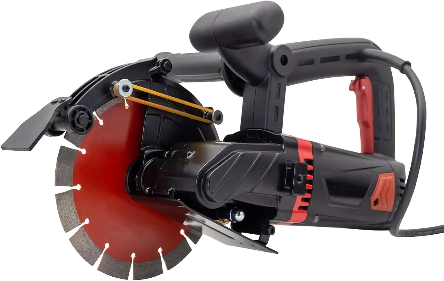 

Electric Concrete Saw 4800W Wall Chaser Concrete Cutter for Brick Concrete Wall Granite Marble Tile with Saw Blade