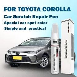 Toyota Corolla Paint Repair Pen Pearl white Blue Metal Flame Red Red mica Zestaw narzędzi do naprawy zarysowań farby