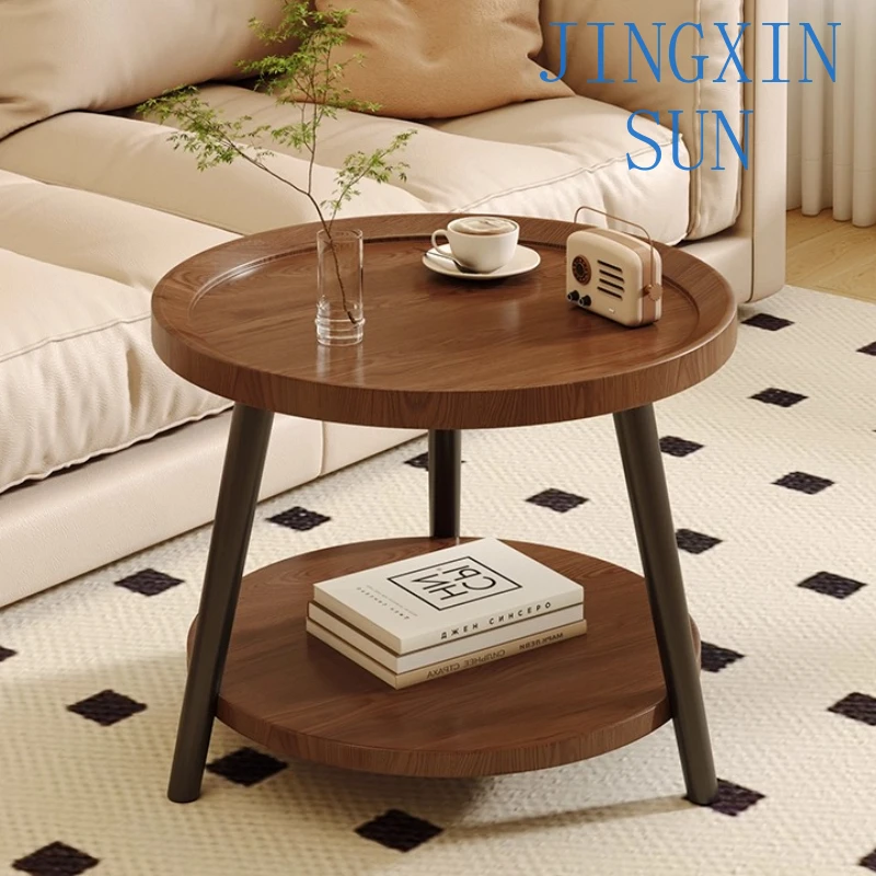 Small coffee table bedside table Nordic simple small round coffee tables Home Side Mini living room furniture cheap Desk