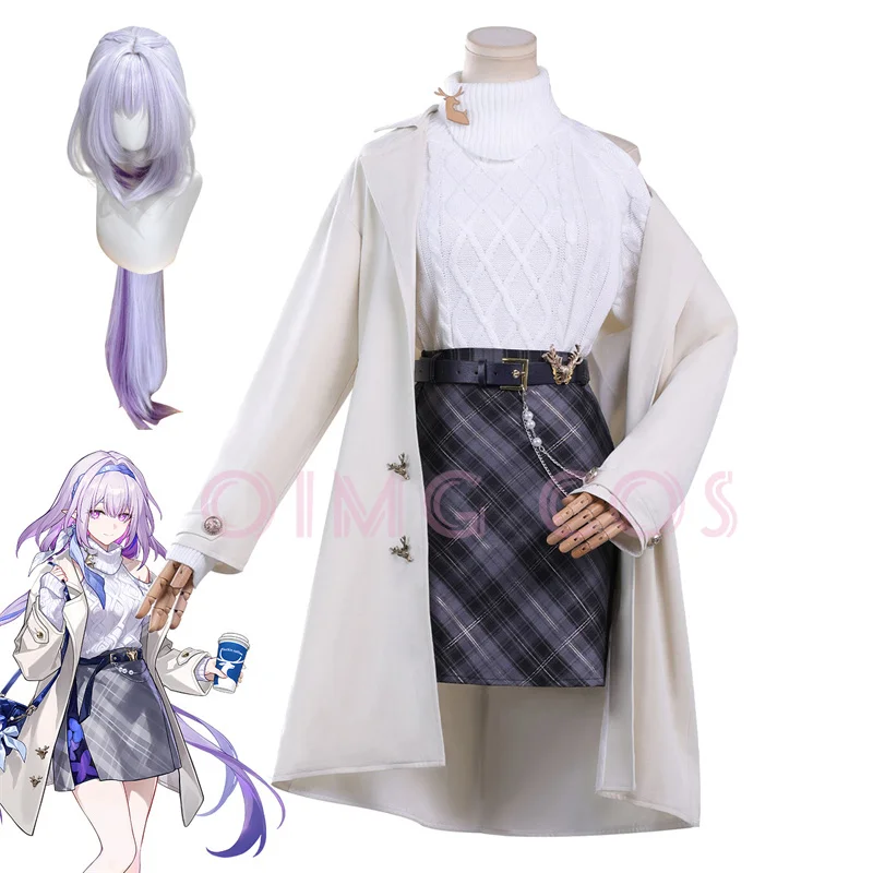 

Honkai Star Rail Castorice Косплей Костюм Карнавальная форма Аниме Костюмы на Хэллоуин Игра Женщины