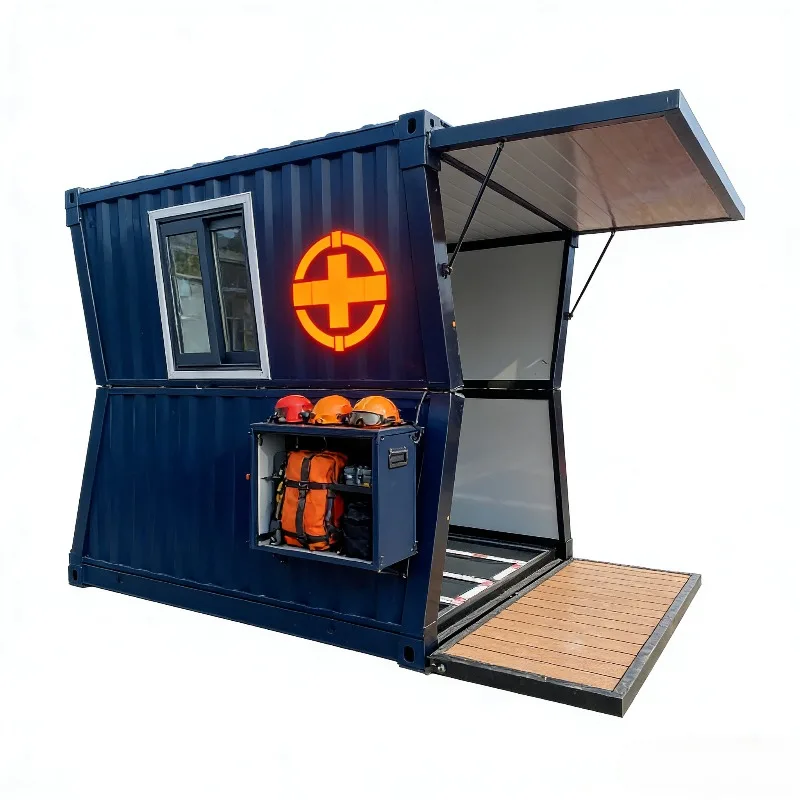 Expandable Container House Prefab Modular Tiny Home Foldable Mobile Home with Sandwich Panel Modern Design Custom Colors