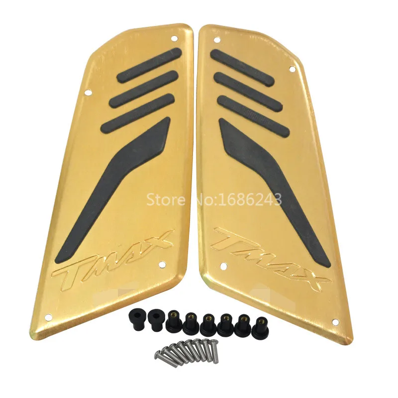

Motorcycle Front Foot Rest Rider Footboard Driver Floorboard Wide Footrest For Yamaha TMAX T-max 530 2013-2016