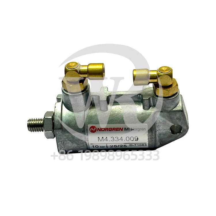 Heidelberg SM74 Cd102 Water Roller Cylinder M4.334.009 Press Support Rod Fittings Control
