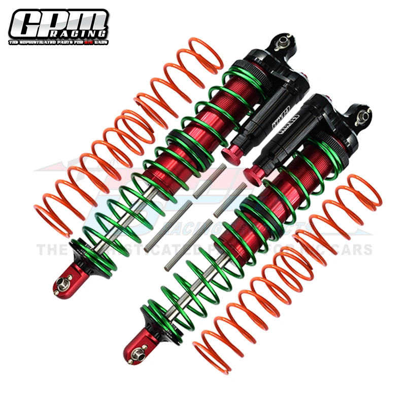 GPM aluminum front/rear shock absorbers for 1:5 X-MAXX 6S/8S 1:6 XRT-78086-4 RC remote control car accessories