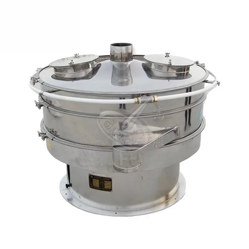 CE Electric Vibro Sifter Screener Sieving Machine Multi-layer Circular Vibrating Screen Sieve for Sugar