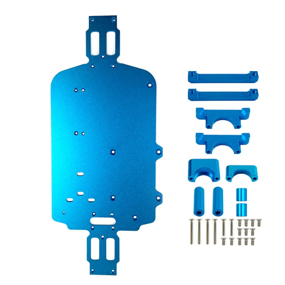 

Aluminium Upgrade Metalen Metalen Chassis Onderdelen Voor Wltoys A959 A979 A959B A979B 1/18 4WD Rc Auto Accessoires