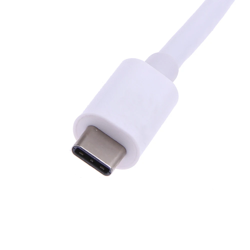 كابل محول الطاقة الممتد المحمول من النوع C USB 3.1 ذكر إلى DVI 1080P