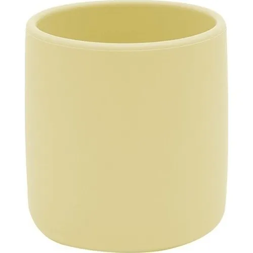 OiOi Silicone Dish + Cup Set-Yellow