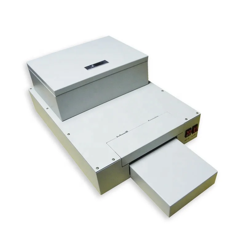Digital Desktop Auto CD DVD Disc UV Glossy Oil Coating Coater Machine After Printing CD DVD