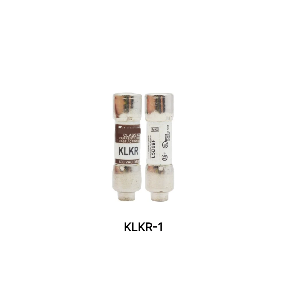 KLKR-1 Fast Acting Cartridge Fuse 1A 600VAC Circuit Protection 【10-Pack】 OEM