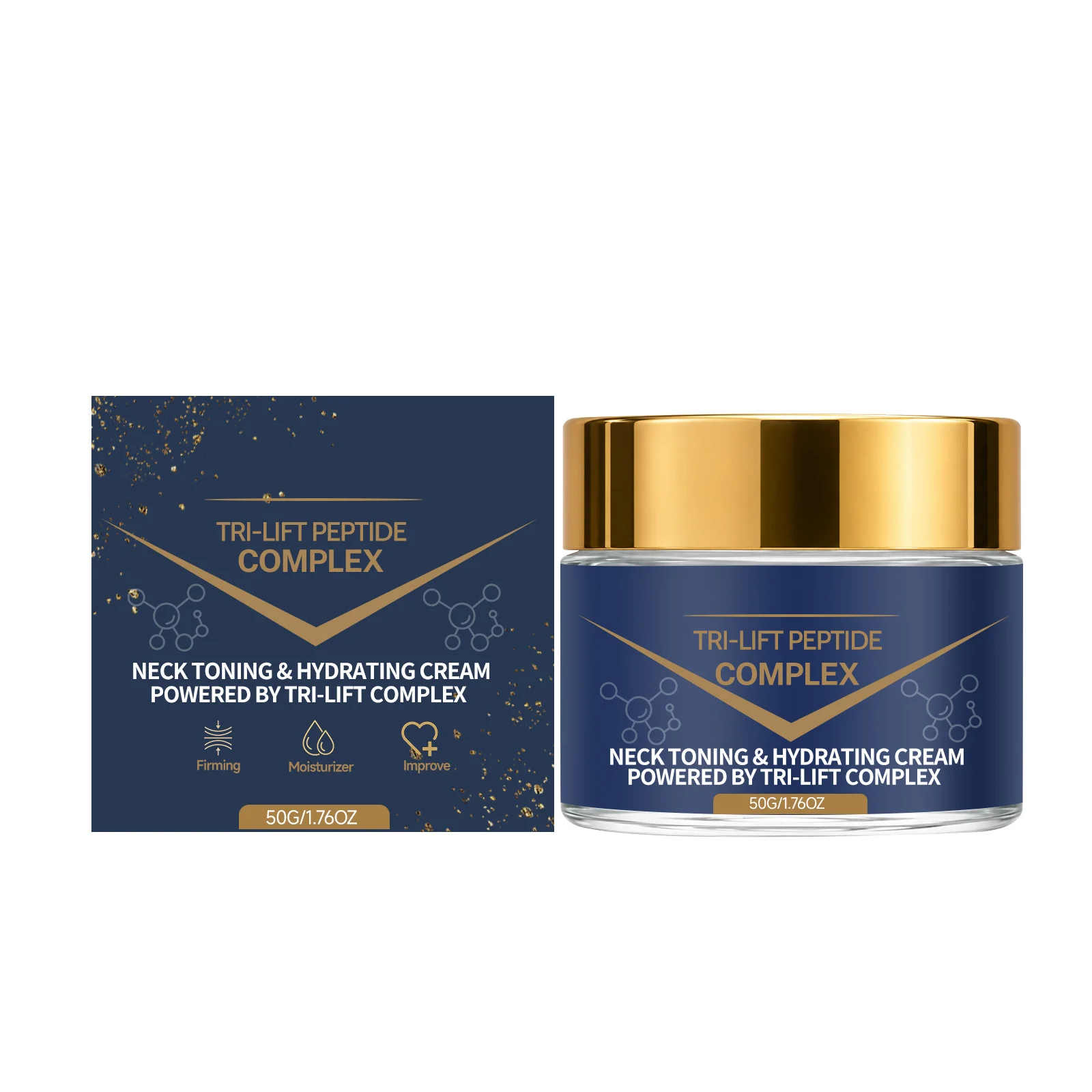 Neck Toning Cream Neck Firming Moisturizer Tighten Sagging Skin Boost Elasticity Lightweight Smooth Fine Lines Hydrating Cream