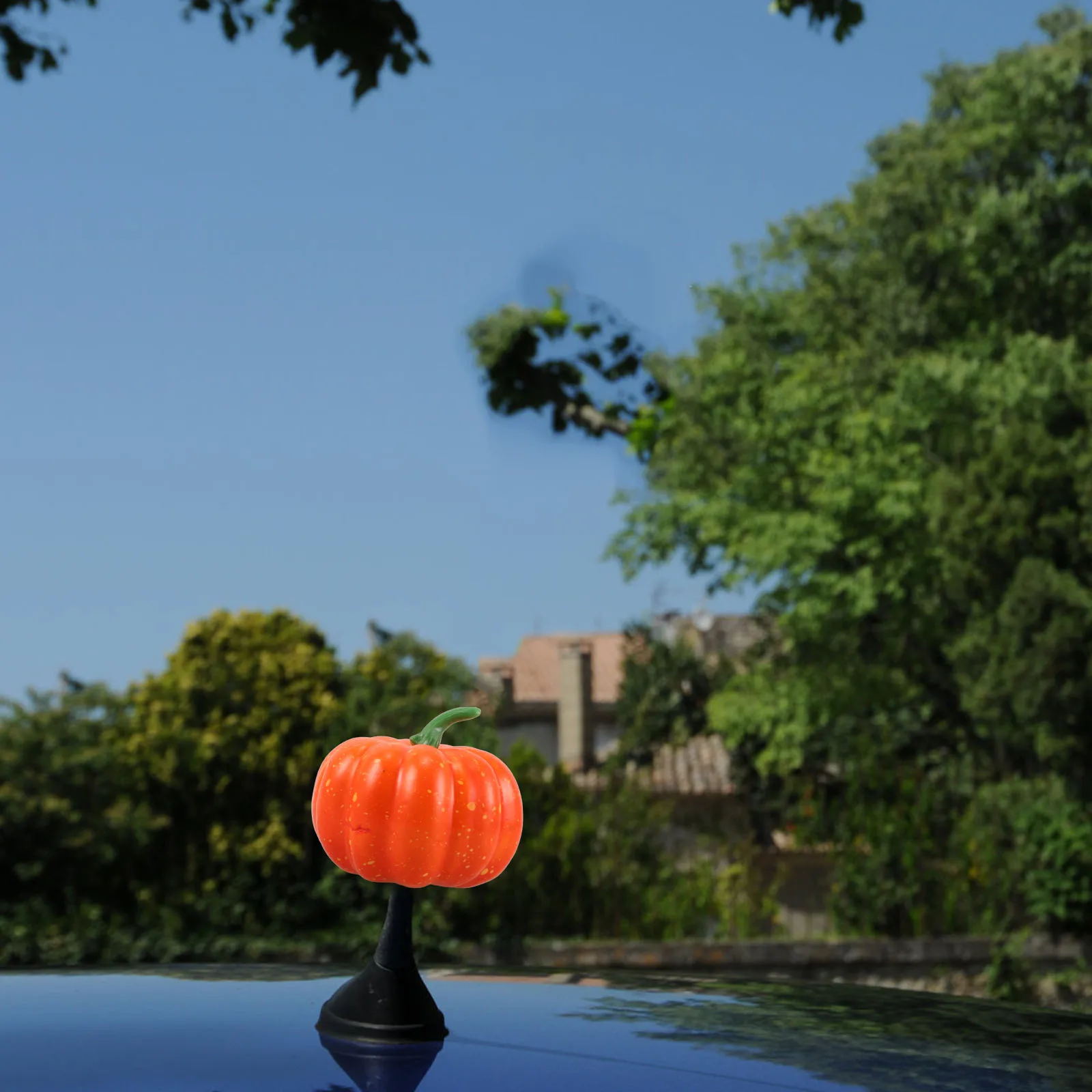 

Car Roof Decoration Pumpkin Antenna Topper Cute Cartoon Car Decor Weather Resistant Easy Install Versatile Accessory Unique