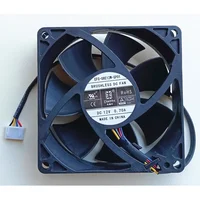 Nuevo original EFC-08E12W 12V 0.70A 8cm 8025 ventilador de refrigeración de medición de velocidad controlada por temperatura PWM de 4 cables