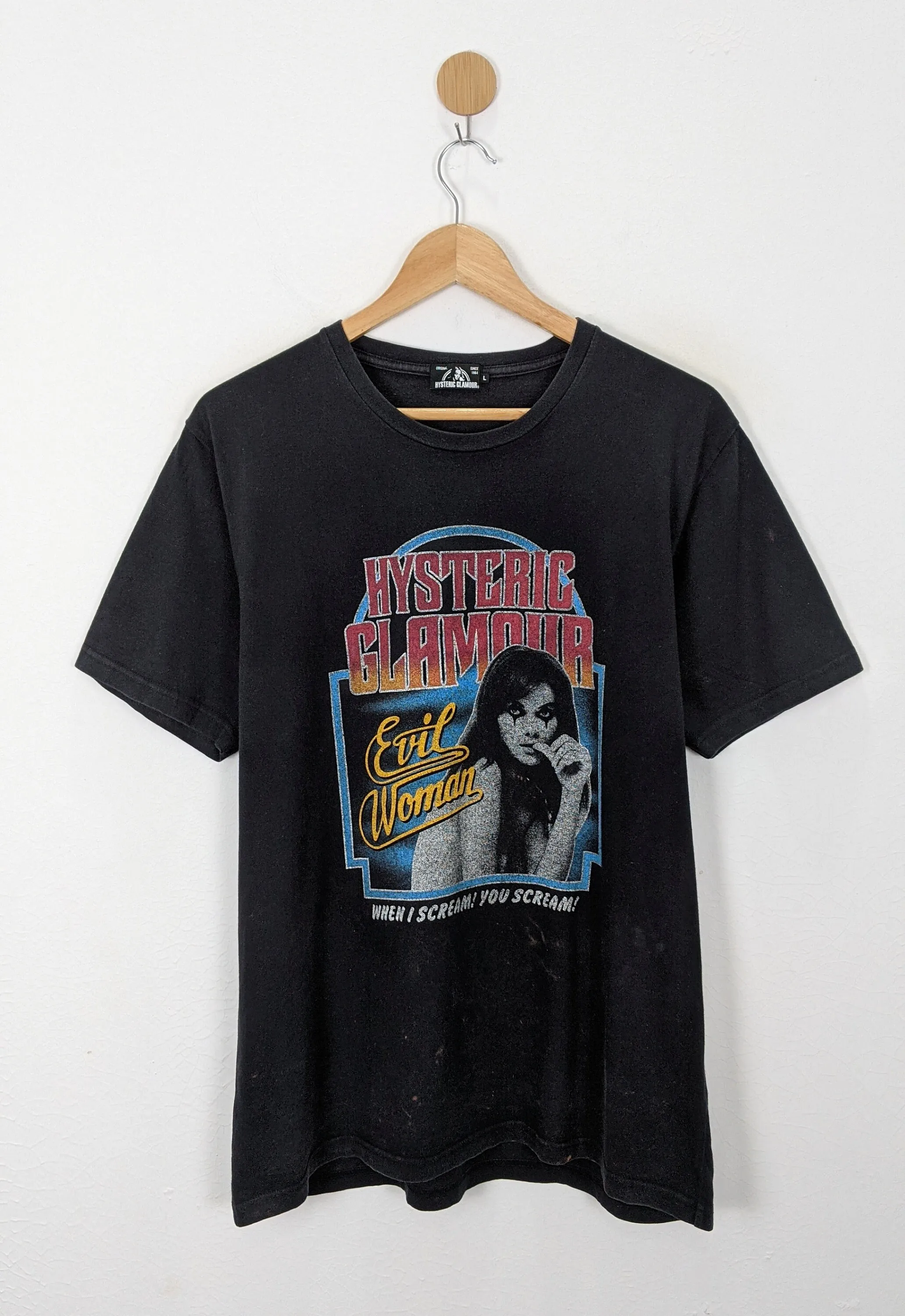 Hysteric Glamour Evil Woman Shirt Size L