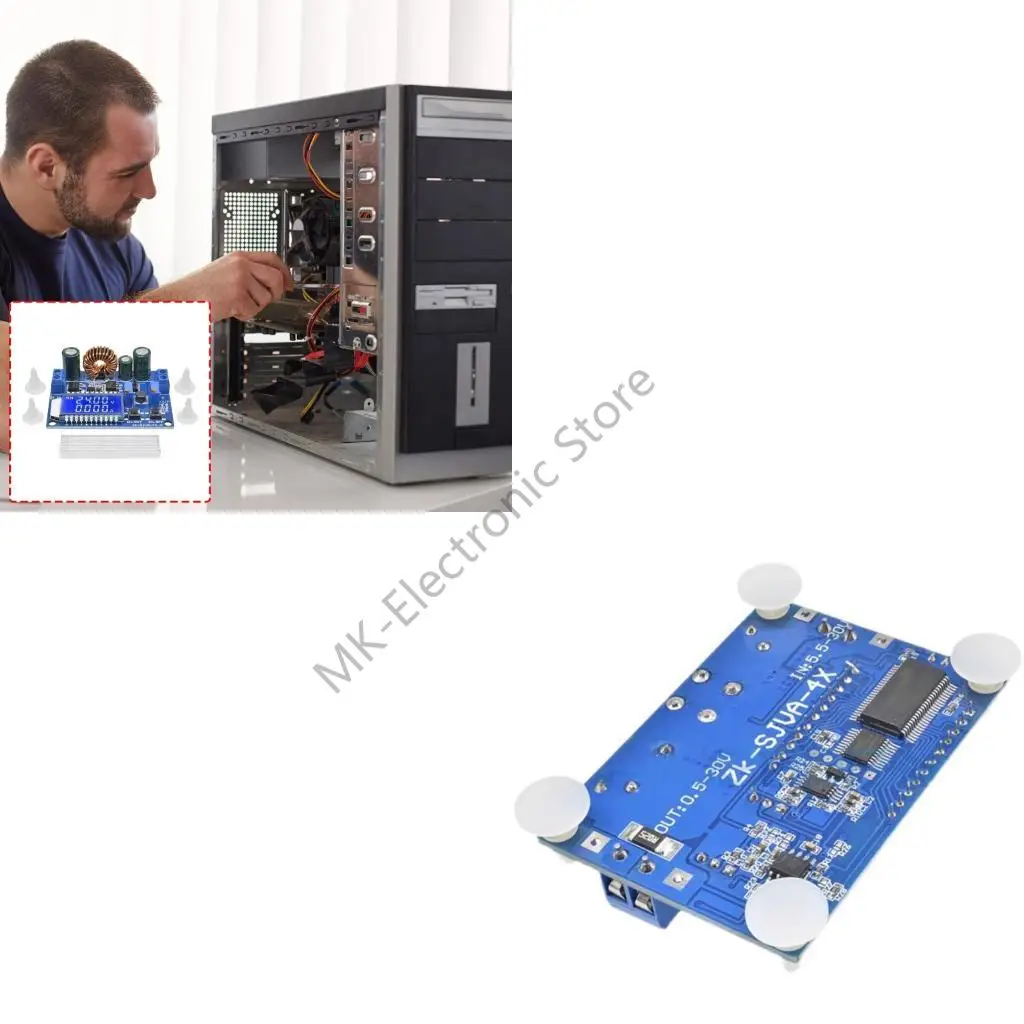 

R2LF Расширенная плата преобразователя напряжения ЖК-цифровой вольтметр Измерение амперметра