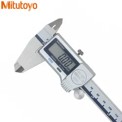 Mitutoyo wodoodporny IP67 cyfrowy suwmiarka 500-702/703/704/752/753/754-20 LCD Paquimetro mikrometr 0-150/200/300mm/0.01mm