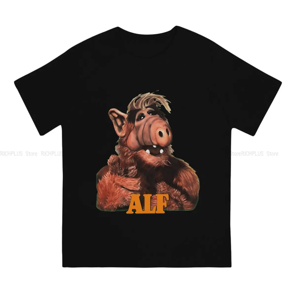 ALF The Animated Series TShirt Gordon Shumway TV Sitcoms Basic Polyester T Shirt Homme Men Clothes Ofertas Big Sale