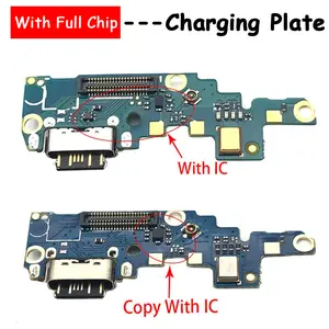 Bilashmart BackShell Type C USB Charging Port Charger Dock Antenna Connector Flex Cable Board Nokia X6 6.1 Plus TA 1099/1103