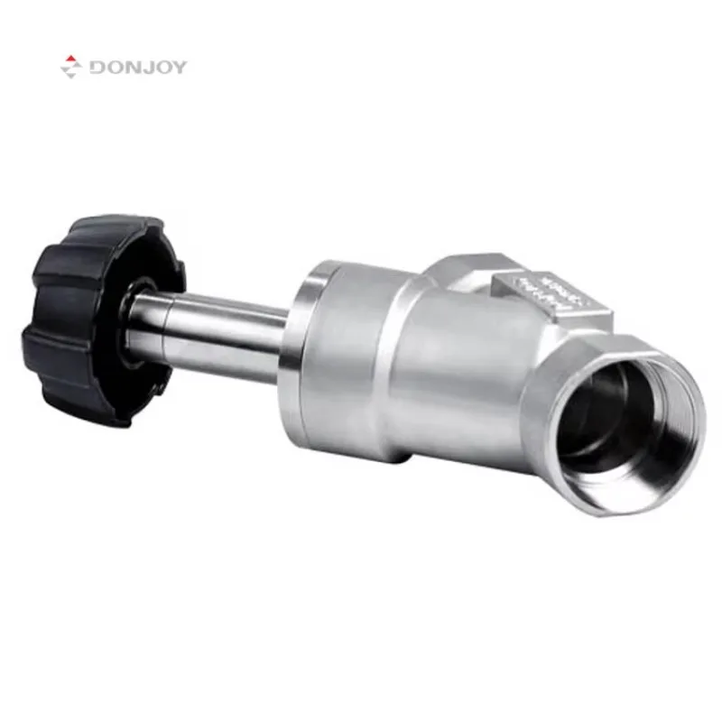 DONJOY Hygienic Manual Angle Seat Valve High Pressure Angle Seat Valve Angle Seat Valve
