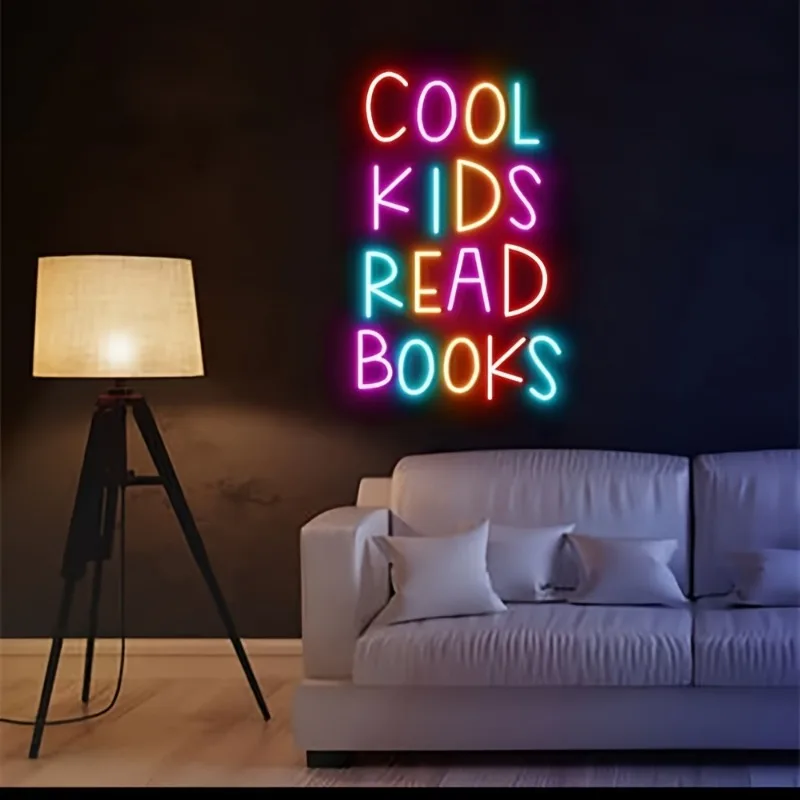 reading-books-neon-led-sign-customizable-wall-decor-perfect-gift-for-bedroom-kids-room-library-bookstore-reading-lovers