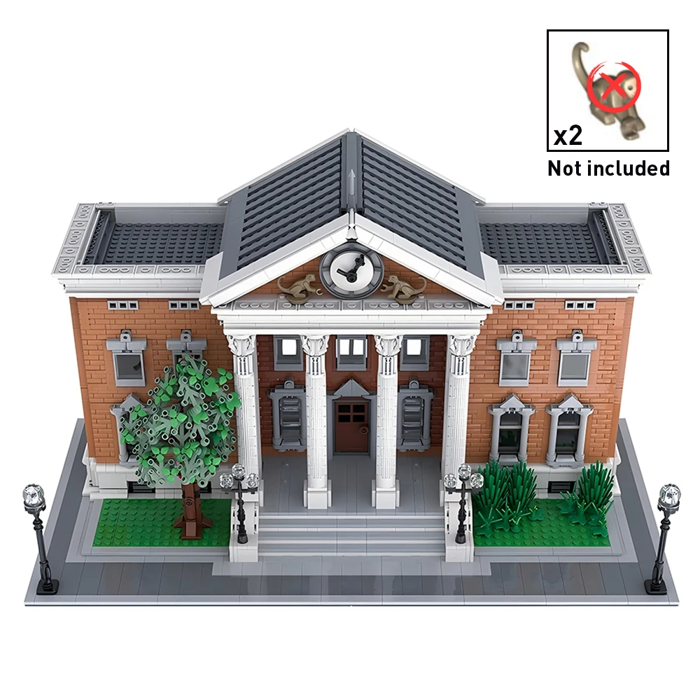 3992 шт. MOC фильм сцена серии будущее часы башня модульная модель здания строительные блоки DIY сборка игрушки для взрослых коллекция подарок