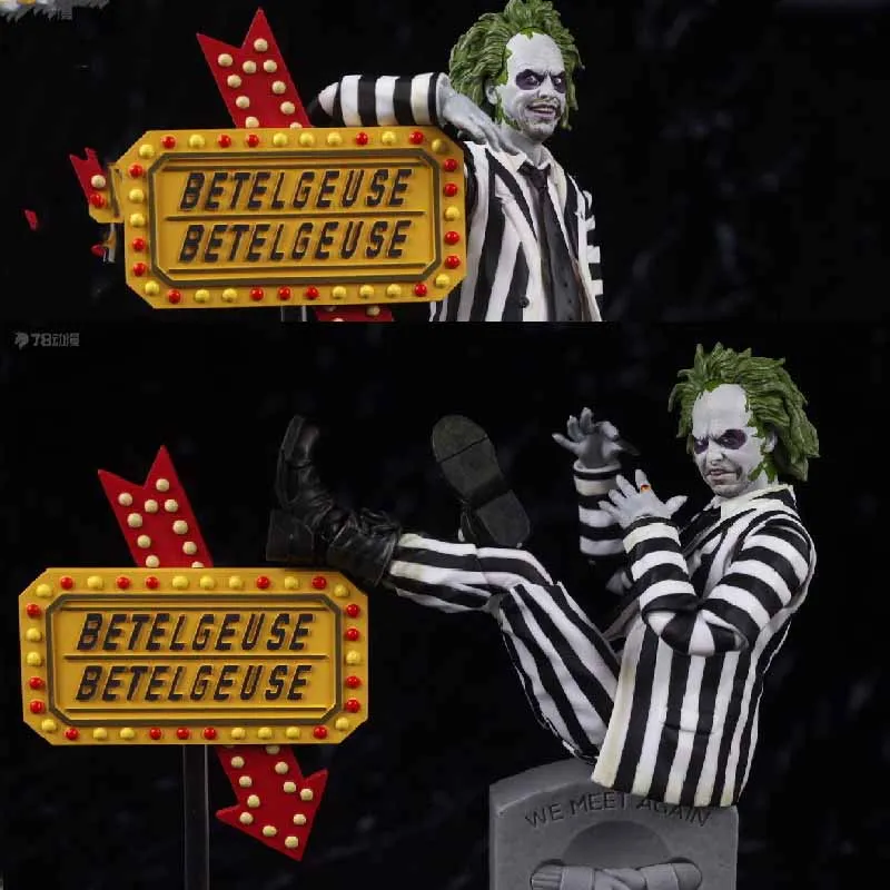 Bandai Original SHF อะนิเมะรูปด้วงน้ํา BEETLE JUICE Action Figure ของเล่นสําหรับชาย/หญิง/เด็ก/คริสต์มาส