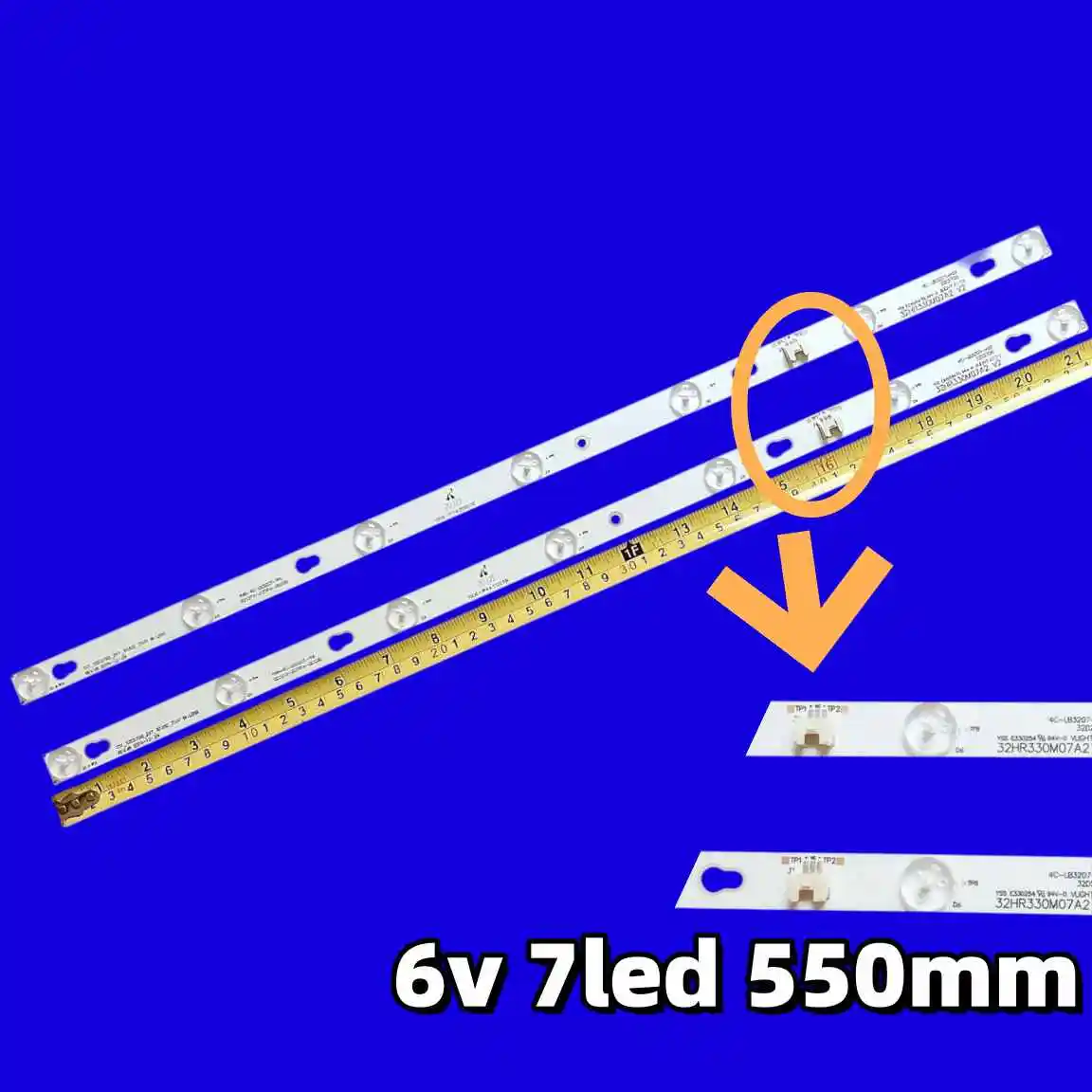 LED Strip For Mgs32x Rlcd-32d2700 32ga2730 32sm2730 32s3800 TOT-32D2700-2X7-3030C-7S1 L32d2710 L32s4700s 32s4700 Hkp32d27
