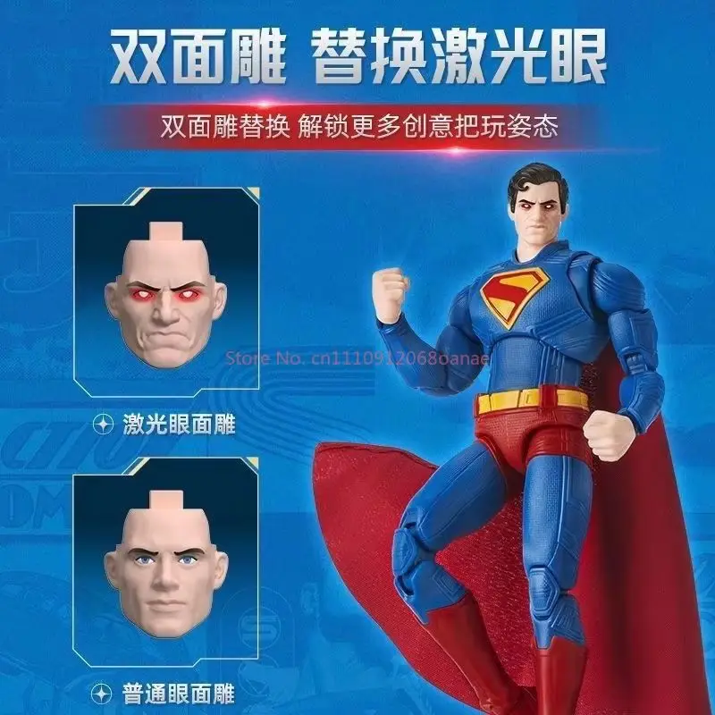 BLOKEES Superman Batman Beyond Original Gunn David DC David Justice League Comics Action Figure Assembled Toys Model  Gift view 5