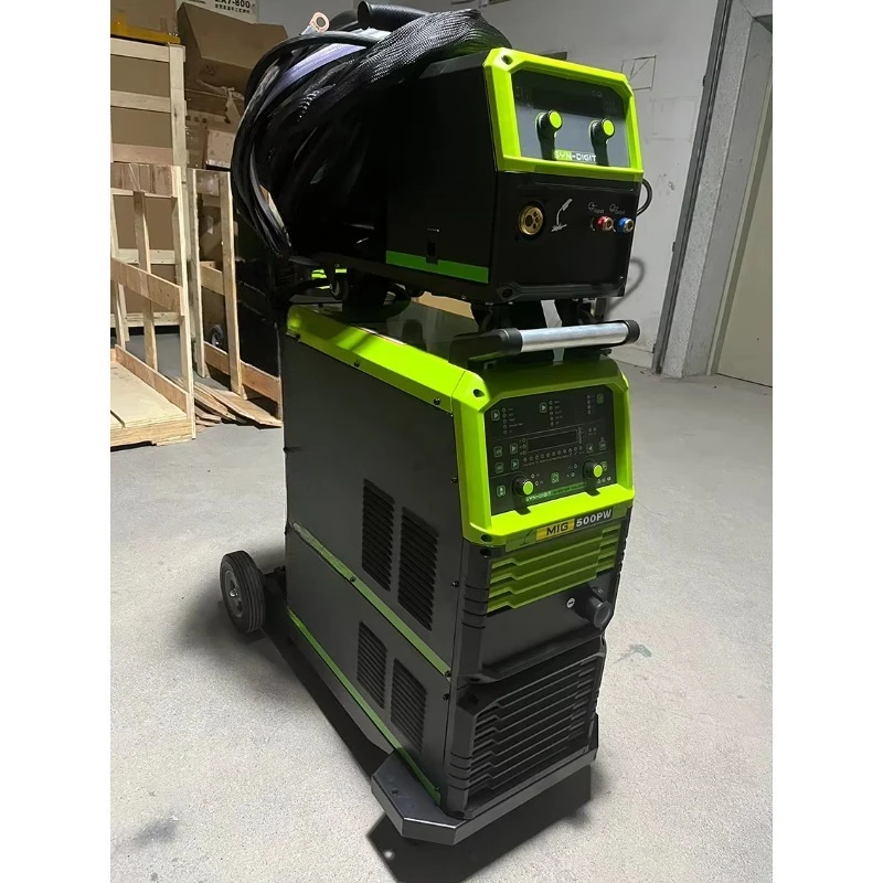 Full New SANYU 380V 500A Digital Inverter Pulse Gas Shielded Welder MIG Welding Machine Arc Welder for Aluminum IGBT