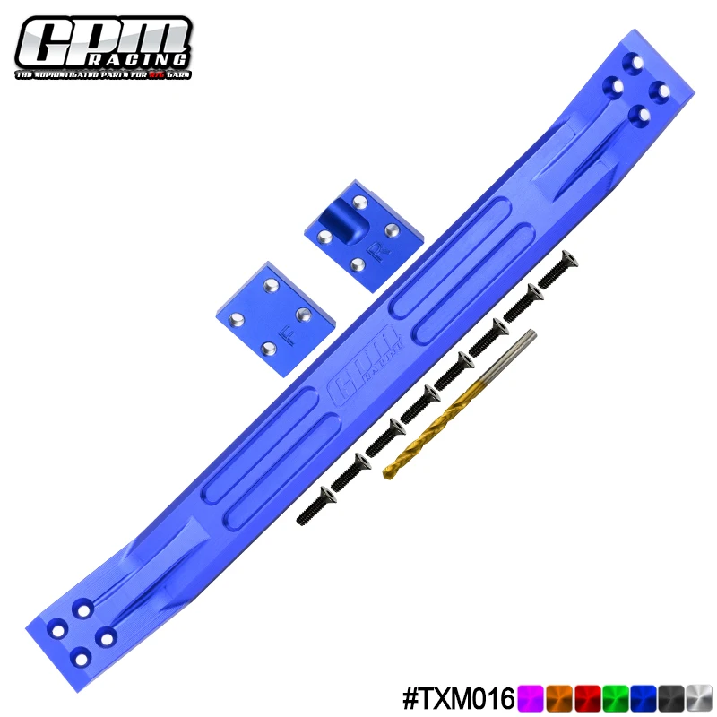 GPM High End 7075 Alu-Chassisplatte für TRAXXAS 1/5 X-MAXX 6S/8S Monster Truck 5