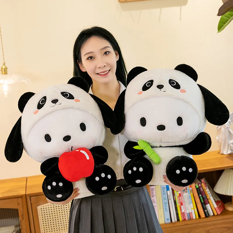 Sanrio หมอนตุ๊กตาผ้ากำมะหยี่สำหรับสุนัขของขวัญวันเกิดของขวัญคริสต์มาส