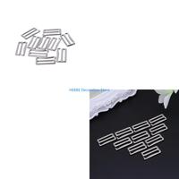 B0KC 10pcs Metal Bra Hook Suspender Clip Corset Garter Belt Clasp Lingerie Supplies