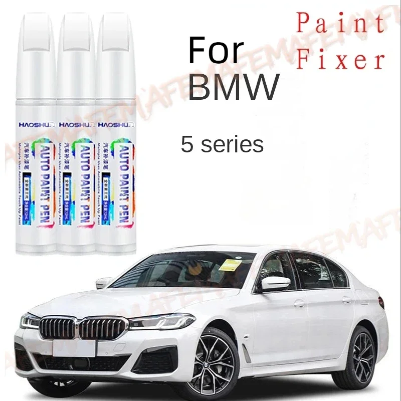 Paint Pen Suitable for BMW 5-series Paint Repair Pen Original Ore White  BMW 5-series Carbon Black Special White Red for Scratch
