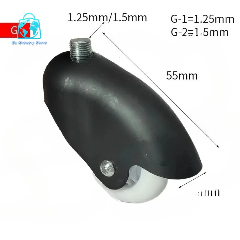 1pcs PU Wheel Assembly for Three-wheel Electric Kart Children Drift Trike Kids Tricycle Trike 360 Electric Smart Drifting Trike