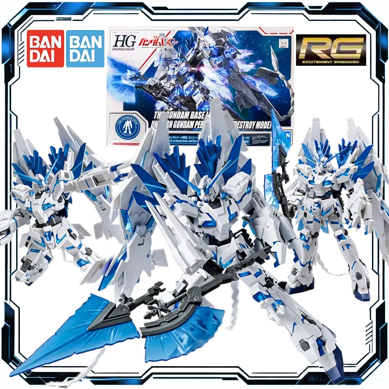 

Bandai Original HG LIMITED UNICORN GUNDAM PERFECTIBILITY[DESTROY MODE] Assembly Model Action Figure Toys Boys Girls Kids Gift