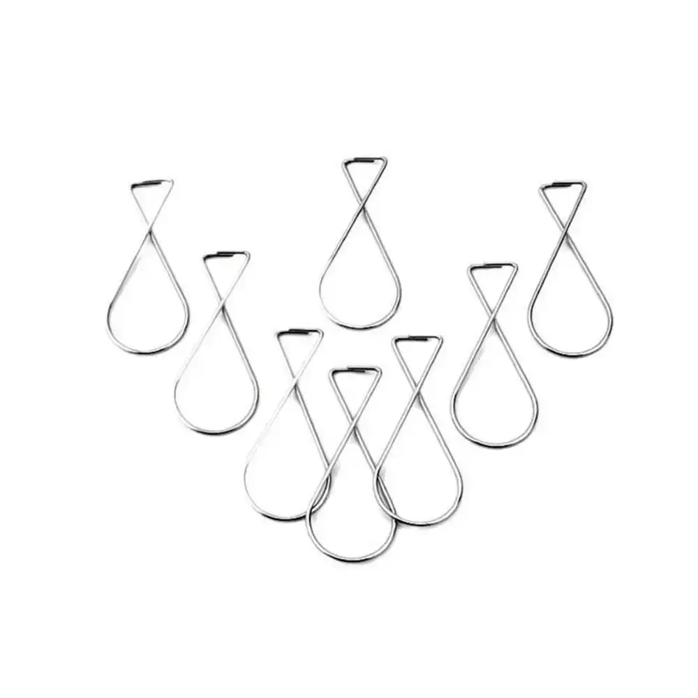

10pcs Automatic Rebound Hooks Ceiling Clips T-bar Hangers Clips For Decorating Ceiling Or Displaying Sign Pictures Pothooks