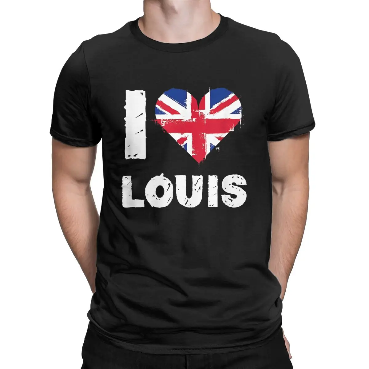 I Love Louis Faith Men's Louis T Shirt Tomlinsons Vintage Tees Short Sleeve O Neck T-Shirt 100% Cotton Plus Size merchandise