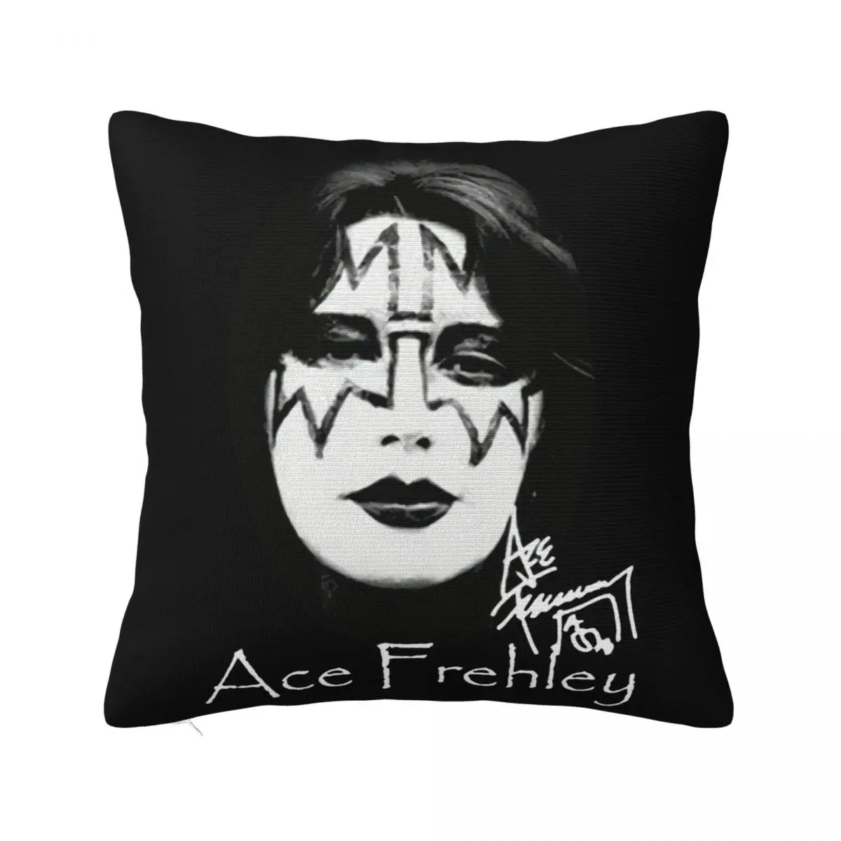 Ace Frehley Kiss Rock Band Guitarist Tribute Black Atmungsaktives Outdoor Size S'4Xl Headba Pillow Case