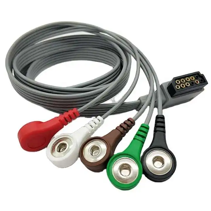 989803157481 M4725A 5 Lead compatibele ECG-Holter-kabel