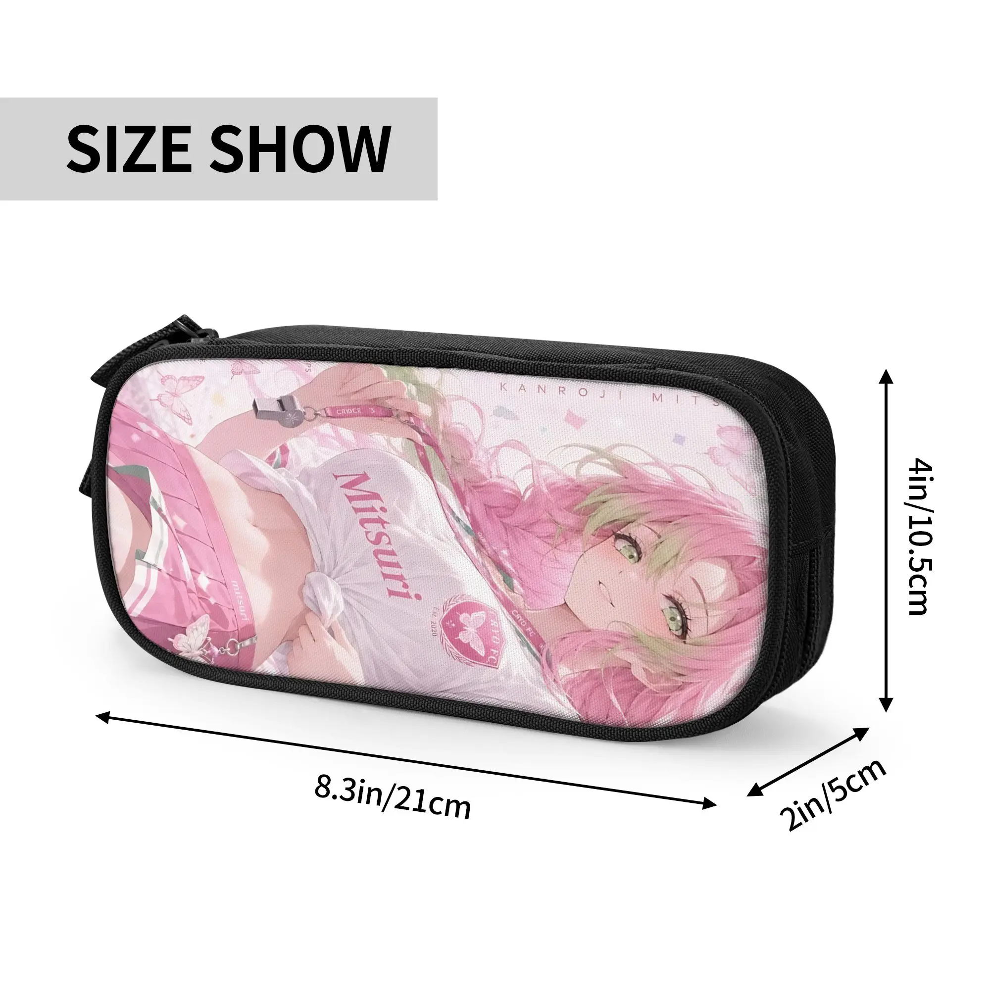 Custom Demon Slayer Large Capacity Bags for Child  School Pencil Bag for Boys Gilrs Kids